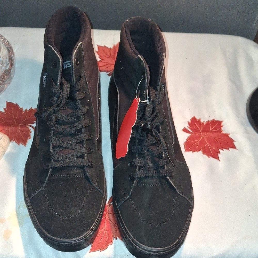 Vans Men's Black High-Top Sneakers